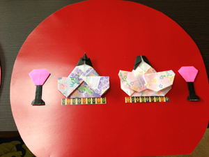 おりがみのひな飾り ミミー森下 大田黒浩一のきょうも元気