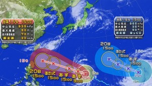 台風予想0817