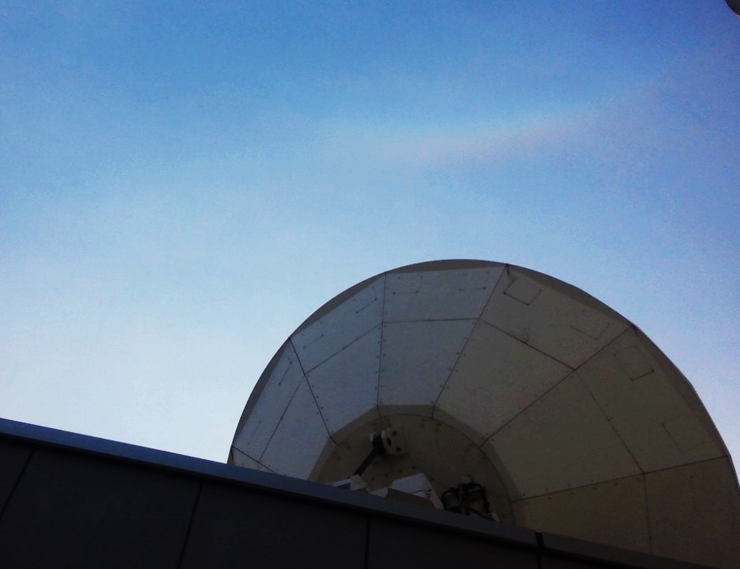 青空に逆さ虹!  空色日記